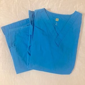 XS/S Women’s Wonderwink Scrub Set - Ocean Blue